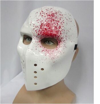 Halloween blood spattered mask