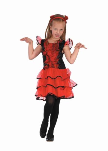 Little devil's costume girls