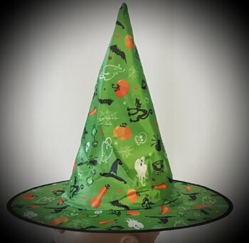 Green witch hat