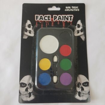 Cream face paint set