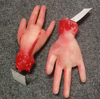 Severed hand