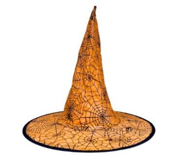 Orange witch hat