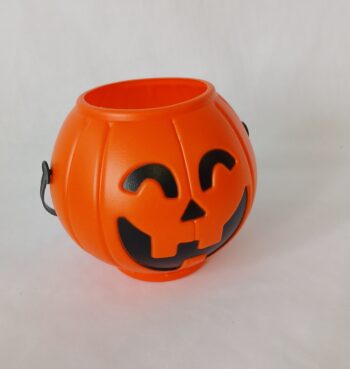 Pumpkin treat bucket