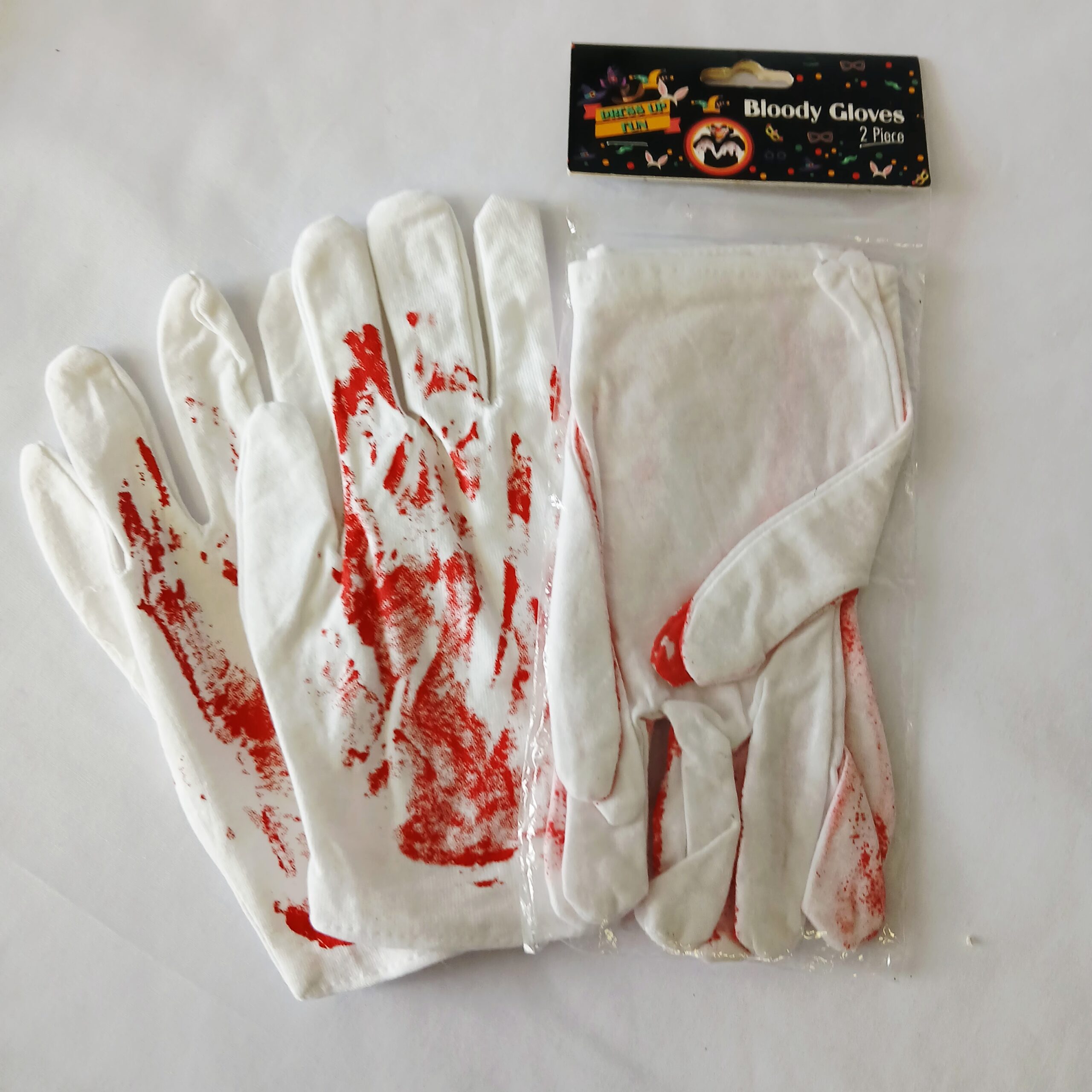 Bloody gloves
