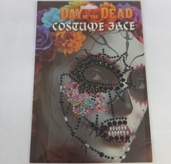 Day of the Dead gem face stickers