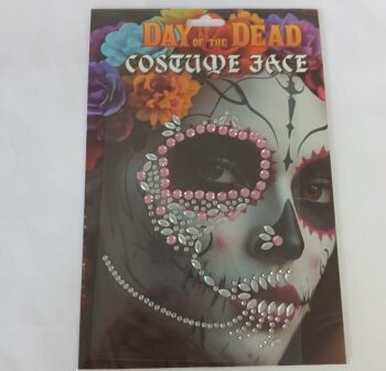 Day of the Dead gem face stickers
