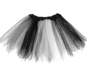 Black & white net tutu